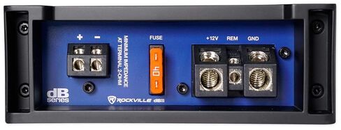 Rockville dB11 1400w Peak/350 watt RMS Mono 2-Ohm Amplifier Car Amp+Bass Remote in Saudi Arabia