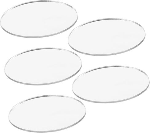 Mikikit 5pcs ملصقات مرآة مستحضرات تجميل Mikikit 5pcs لحالات الهاتف لمقاومة الخدش للحرف اليدوية. in Saudi Arabia
