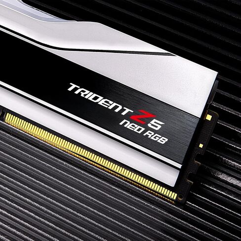 G.SKILL Trident Z5 Neo RGB Series (AMD Expo) DDR5 RAM 96GB (2X 48GB) 6000MT/s CL26-36-36-96 1.45V Desktop Computer Memory U-DIMM - Black (F5-6000J2636H48GX2-TZ5NR) in Saudi Arabia