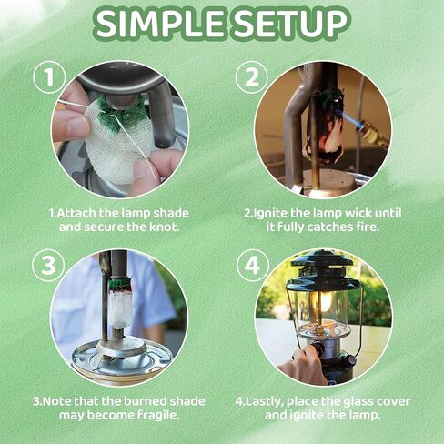 ترقية المراوغة في المخيمات - 10 أجزاء من عباءة ربطة عنقان متميزة ، وفوانيس بروبان ، خيمة ، عباءة ، تغطية غاز غاز غاز الغاز لتخييم الإضاءة في الهواء الطلق. in Saudi Arabia