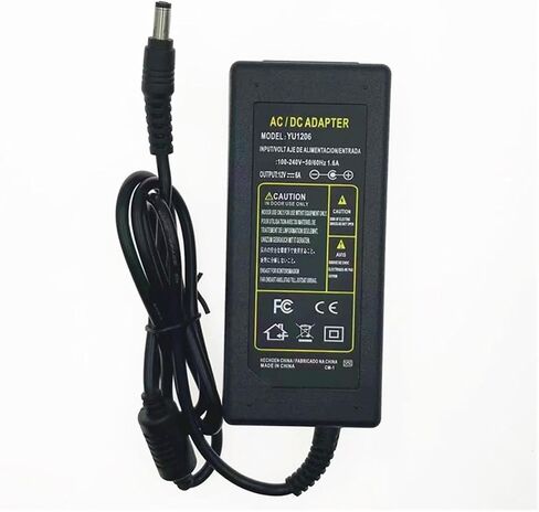 محول الطاقة 12V6A 12 فولت DC تنظيم الطاقة LED LED LED Drive Monitor LCD Monitor in Saudi Arabia