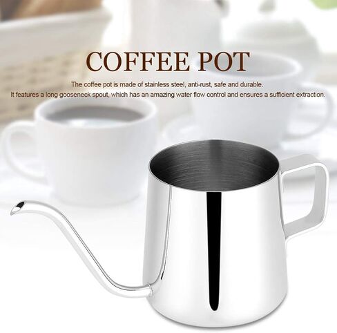وعاء القهوة من الفولاذ المقاوم للصدأ 250 مل 350 مل طويل groenseck spout kettle cup tea tea for stefor in Saudi Arabia