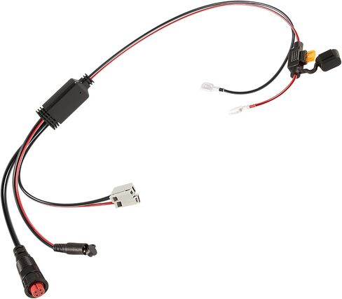 010-12676-35 Power Cable Weather Resistant with Charge Port Plug & 5A Fuse Holder Fits for Garmin ECHOMAP, Panoptix Ice Fishing Kit & Bundle in Saudi Arabia