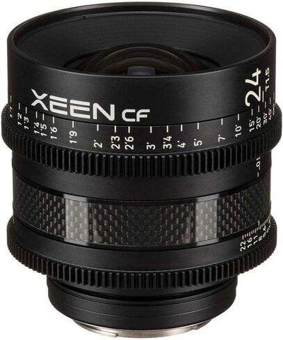 ROKINON XEEN Cf 24mm T1.5 Pro Cinema Lens with Carbon Fiber Construction & Luminous Markings for Canon EF Mount in Saudi Arabia