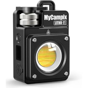 MyCompix Light Camping Light ، 3500lm قابلة للتعديل LED LANTERN مع إعادة شحنها مع 2.5-15 ساعة في وقت التشغيل والشاشة ، وسبائك مصباح يدوي ماء لانقطاع التيار الكهربائي ، والطوارئ ، والإعصار (البرتقالي) in Kuwait