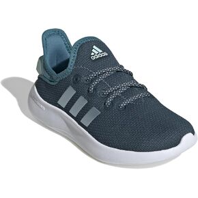 adidas Cloudfoam Pure Sportswear Sneaker, Core Black/Core Black/Lucid Pink, 5 US Unisex Big Kid in Saudi Arabia