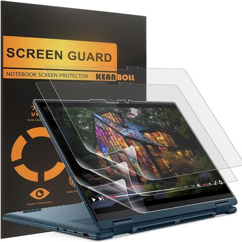 حزمة Keanboll 3 مصممة لـ Lenovo Ideapad 5 / 5i 2-in-1 16 "، Lenovo IdeaPad Flex 5 / 5i 2-in-1 16" شاشة الكمبيوتر المحمولة الشاشة التي تعمل باللمس (16 بوصة) مضاد للوهج ومكافحة البصمات (Matte) Shield in Saudi Arabia