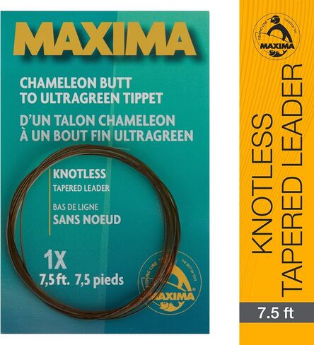 Maxima Fishing Line 7 1/2-Feet Knotless Tapered Leaders in Saudi Arabia