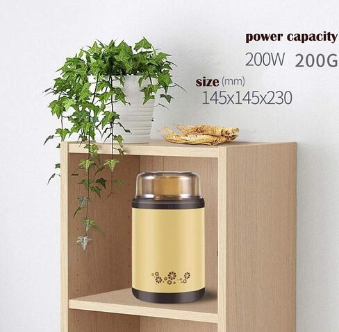 Electric Coffee Bean Grinder - Spice Grinder with Removable Bowl and Stainless Steel Blade in Saudi Arabia