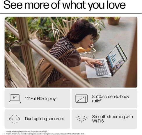 HP Convertible 2-in-1 Chromebook في Silver 14 "Touch HD Intel 4-Core تصل إلى 3.40 جيجا هرتز رام 4 جيجا بايت ذاكرة الوصول العشوائي 128GB تخزين 4K الرسومات الفائقة واي فايس أوسوم (14 ب-متجدد) in Saudi Arabia