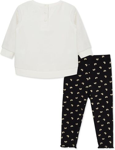 Little Me Clothes for Baby Girl's and Boy's 2-Piece Hoodie Tracksuit Jogger Sweatshirt Sets, 12 Months - 4 Toddler in Kuwait