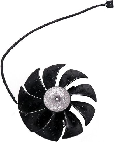 BestParts New Graphics Card Video Card Cooling Fan Replacement for EVGA RTX3070 3070ti 3080 3080ti 3090 FTW3 PLD09220S12H 87mm 4pin in Saudi Arabia