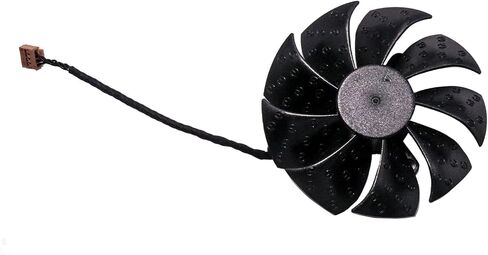 BestParts New Graphics Card Video Card Cooling Fan Replacement for EVGA RTX3070 3070ti 3080 3080ti 3090 FTW3 PLD09220S12H 87mm 4pin in Saudi Arabia
