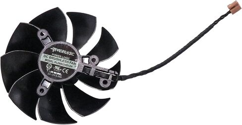 BestParts New Graphics Card Video Card Cooling Fan Replacement for EVGA RTX3070 3070ti 3080 3080ti 3090 FTW3 PLD09220S12H 87mm 4pin in Saudi Arabia