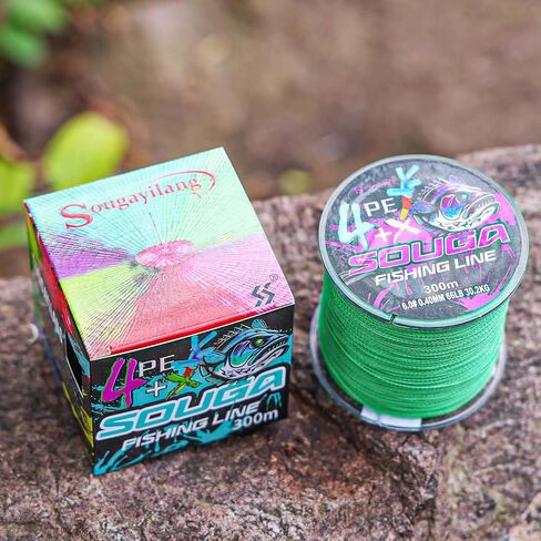 100m Maximized Casting Distance Braided Fishing Line for Wide Water Coverage 4 Strand in Saudi Arabia