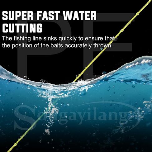 100m Maximized Casting Distance Braided Fishing Line for Wide Water Coverage 4 Strand in Saudi Arabia