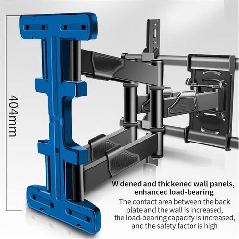 37-80 Inch 6 Arm Plasma TV Wall Mount Full Motion Tilt Bracket Frame Swivel Bracket for TV Storage Box DYQ8 in Kuwait