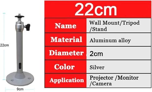 Wall Mount Bracket Ceiling Bracket for Projector DV Camera(30-60cm) in Saudi Arabia