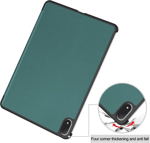 حالة ذكية لـ Oppo Pad 4 Pro/OnePlus Pad 3/OnePlus Pad 2 Pro 13.2 بوصة ، وغطاء Trifold Smart Cover Smart Trifold Lightsell مع Auto Wake/Sleep for Oppo 4 Pro Blackish Green in Kuwait