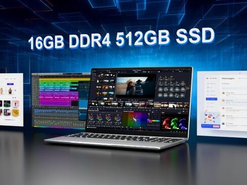 15.6" Student Laptop Business Laptop Computer Int N150 12th Gen Quad-Core up to 3.6 GHz 16GB RAM 512 GB SSD IPS＋FHD Display Webcam2025Win11 6000mAh Battery Cheap Laptops for Office Study Everyday Use in Saudi Arabia
