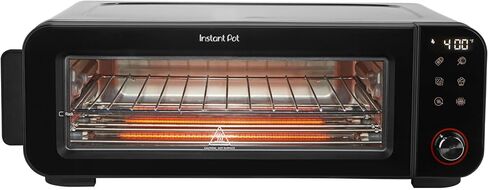 Instant Pot 6-Slice InstantHeat 10-in-1 Air Fryer Toaster Oven, Air Fry, Roast, Bake, Sear Crisp, Toast, Bagel, Broil, Dehydrate, Reheat, and Make Pizza in Saudi Arabia