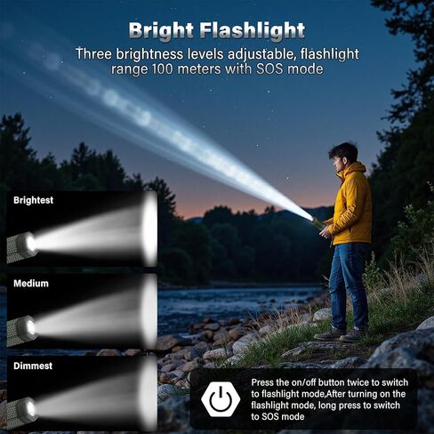 ضوء التخييم التلسكوبي - 10500 مللي أمبير في الساعة فانوس التخييم القابل لإعادة الشحن مع حقيبة تخزين ، ومصباح خيمة مغناطيسي قابلة للضايق ، وضوء معسكر مائي في الهواء الطلق مصابيح الطوارئ لانقطاع الطاقة المنزلية ، والمشي لمسافات طويلة - المشي لمسافات طويلة. in Kuwait