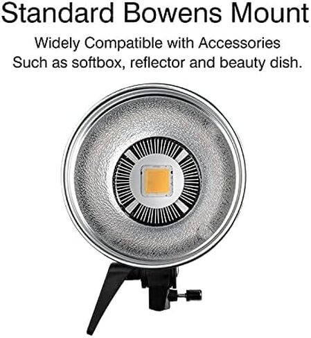 Godox SL-60W 60W CRI95+ QA> 90 5600 ± 300K Bowens Mount LED ضوء الفيديو المستمر ، تعديل السطوع ، نظام تجميع 433 ميجا هرتز ، لتسجيل الفيديو ، الزفاف ، التصوير في الهواء الطلق in Kuwait