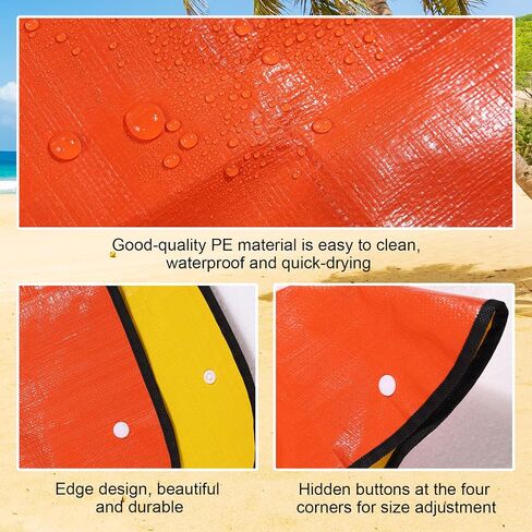 39.37x39.37in Camp Shower Tent Bottom Mat, Portable Camping Shower Pad Waterproof Tent Floor Pad Bathroom Mat for Outdoor Camping RV and Caravan in Saudi Arabia