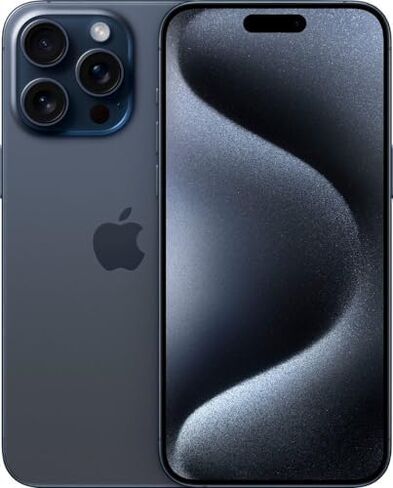 Apple iPhone 15 Pro Max ، 512 جيجابايت ، Titanium الأزرق - غير مقفل (متجدد) in Saudi Arabia
