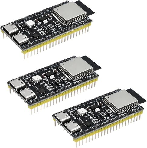 3 PCS ESP ESP-32-S3 Development Board ESP-32-S3 Module with ESP-1-N16R8 Low Power MCU with Dual-Mode Wi-Fi and Bluetooth Type-C Connector Compatible with Arduino in Kuwait