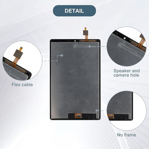 شاشة LCD الرقمية متوافقة مع TCL Tab 8 LE 9137W 8 "LCD عرض شاشة لمس مع الأدوات in Saudi Arabia