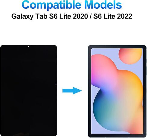 Duotipa 10.4 "شاشة شاشة LCD جديدة لـ Samsung Galaxy Tab S6 Lite 2020/2022 شاشة LCD شاشة تعمل باللمس مع مجموعة أدوات الإصلاح in Saudi Arabia