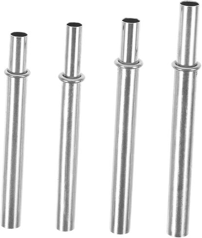4pcs Fishing Rod Repair Tubes Versatile Connecting Sleeves for DIY Fishing Rod Projects Easy Installation Secure Joint Design in Saudi Arabia