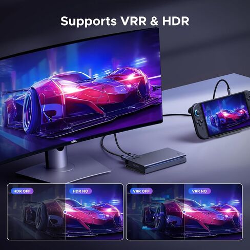 UGREEN 4K 144Hz Video Capture Card HDMI to USB 3.2 Gen 2 with Mic and HDMI 2.1 Loop-Out, with Low Latency for Streaming Game Recording Compatible with Switch 2/Xbox/PS4/PS5/PC/Camera/Mac/OBS/XSplit in Saudi Arabia