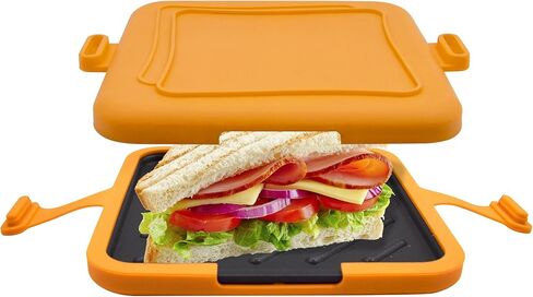 Microwave Toastie Sandwich Maker, Microwave Toaster, Sandwich Maker, Panini Maker, Dishwasher Safe,NO Electricity,Wireless,Time Saving,Fast,Toastie Safe in Microwave Oven in Saudi Arabia
