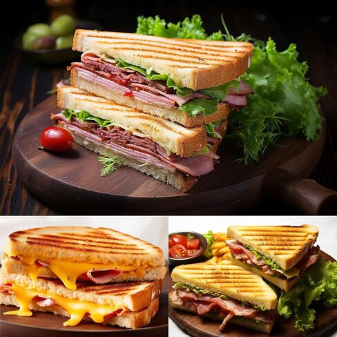 Microwave Toastie Sandwich Maker, Microwave Toaster, Sandwich Maker, Panini Maker, Dishwasher Safe,NO Electricity,Wireless,Time Saving,Fast,Toastie Safe in Microwave Oven in Saudi Arabia