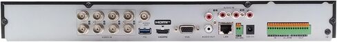 Generic LTS LTD8508M-ST 8 Channel DVR ، يصل إلى 8 ميجابكسل ، 5-في 1 ، 2x SATA ، H.265+، مسجل المراقبة (NO HDD) ، Black in Kuwait