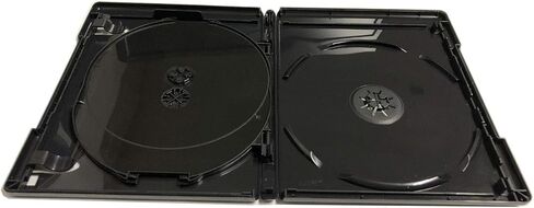 Viva Elite 4K UHD BLU-Ray Case ، 12.5 مم ، 3-قرص ، 28 حزمة ، أسود in Saudi Arabia