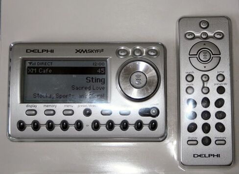 Delphi SA10101 SKYFi2 XM Satellite Radio Receiver and Remote Control in Saudi Arabia
