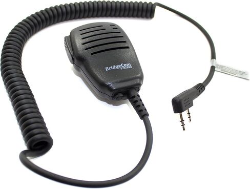 anytone AT -D878uvii Plugh مع الملحقات - Bridgecom BCS -200 الكتف مكبر صوت ميكروفر - anytone 3100 mah battery + حزام مقطع in Kuwait