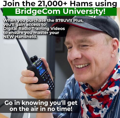 anytone AT -D878uvii Plugh مع الملحقات - Bridgecom BCS -200 الكتف مكبر صوت ميكروفر - anytone 3100 mah battery + حزام مقطع in Kuwait