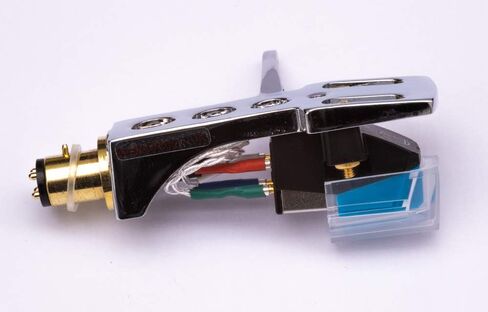 Mirror Chrome Plated Headshell ، خرطوشة ، إبرة AKAI AP-003 ، AP-206 ، AP-006 ، ATT05U ، AP-306/C ، ATT022U ، AP-007 ، AP-Q50 ، AP-D30 ، مصنوعة في إنجلترا in Saudi Arabia
