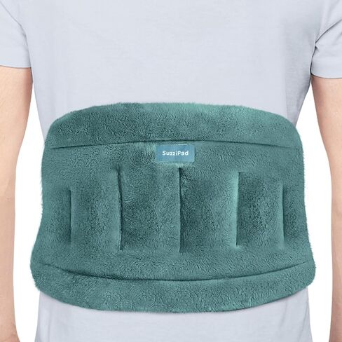 سوزيباد وسادة تسخين في الميكروويف لتخفيف الام الظهر والتشنجات، وسادة تدفئة قابلة للاستخدام في الميكروويف لاسفل الظهر والخصر والمعدة والرقبة والكتف والتفاف حراري مع حرارة رطبة، وسادة حرارية مضغوطة in Kuwait