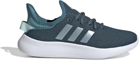 adidas Cloudfoam Pure Sportswear Sneaker, Core Black/Core Black/Lucid Pink, 5 US Unisex Big Kid in Kuwait