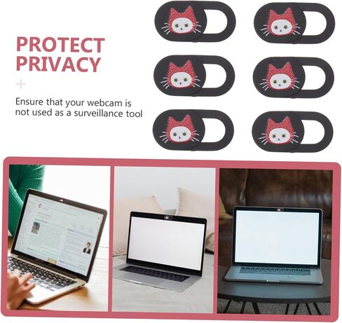 ARTIBETTER 6pcs Cover for Laptop Webcam Privacy Slide Tablet Cover Removable Window Tint Phone in Saudi Arabia