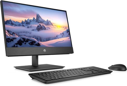 HP ProOne 600 G5 All-in-One Desktop Computer PC, Windows 11 Pro, 21.5" FHD(1920x1080), Core i7-9700, 16GB RAM, 512GB SSD, Keyboard and Mouse (Renewed) in Saudi Arabia