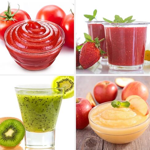 Fruit & Vegetable Strainer Attachment Set for Kitchenaid Stand Mixer, Includes Food Grinder Attachment with Sausage Stuffer Tubes and Juicer Auger, Meat Grinder Attachment for Kitchenaid by InnoMoon in Kuwait