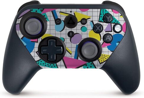 MightySkins Skin Compatible with Amazon Luna Controller - Awesome 80s | Protective, Durable, and Unique Vinyl Decal wrap Cover | Easy to Apply, Remove, and Change Styles | Made in The USA in Saudi Arabia