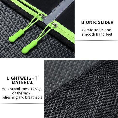 Slim Running Belt Waist Fanny Pack, Waist Pack Runners Bag Money Belt Phone Holder for Running Sports Hiking Traveling Cycling for Women & Men-Carrying All Phones in Saudi Arabia