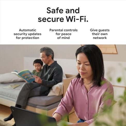 Google Nest WiFi Pro - Wi -Fi 6e - نظام Wi -Fi المنزلي الموثوق به مع سرعة سريعة وتغطية منزلية كاملة - جهاز التغليف غير المتساوي - عبوة غير متوفرة - 4 حزمة - الثلج in Saudi Arabia